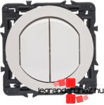 Legrand Céliane csillárkapcsoló IP44, fehér CF2X067002IP-HK (CF2X067002IP-HK)