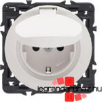 Legrand Céliane konnektor biztonsági zsaluval IP44 csavaros, fehér CF067161IP-HK (CF067161IP-HK)