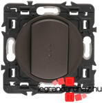 Legrand Céliane egypólusú kapcsoló jelzőfénnyel 10 AX, grafit CG067002JF-K (CG067002JF-K)