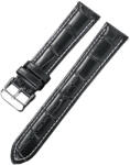 Ricardo Curea din piele Ricardo Orte, neagra V2 22 mm