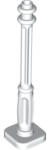 LEGO® 11062c1 - LEGO fehér lámpaoszlop 2 x 2 x 7 méretű, 4 függőleges bemélyedéssel (11062c1)