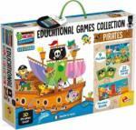 Lisciani Colecția Montessori de jocuri educaționale pirați (WKW013814) Joc de societate