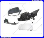 AUDI A4 B8 2007.11-2012.01 /8K/ Visszapillantó tükör bal "2009.06. -tól" elektromosan behajló, fűthető-aszférikus tükörlappal, memóriás, fényezhető borítással, irányjelzővel (14-PIN) /RENDELÉSRE/ P1337510M