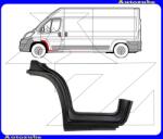 PEUGEOT BOXER 3 2014.06-2023.12 Első sárvédő hátsó rész, küszöbbel bal (külső javítólemez) KLOKKERHOLM 2097045