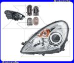 MERCEDES SLK R171 2004-2011.01 Fényszóró bal Bi-XENON (D2S/H7/PY21W/W5W) motorral, izzóval, elektronikával HELLA 1EL 008 361-711