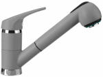 Olasz csaptelep 2580/PS42-Olasz (Quarmixext) álló kihúzható zuhanyfejes csaptelep titánmetál (2580/PS42)