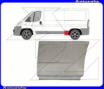 PEUGEOT BOXER 3 2006.07-2014.08 /250/ Hátsó sárvédő első rész bal: 37cm "középhosszú kivitel" (tengelytáv: 3450mm) (külső javítólemez) POTRYKUS P57708373