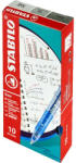 STABILO Liner 308 10db/csomag kék golyóstoll (308F1041B10)