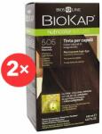 BioKap Nutricolor Delicato Dark Golden Blond Gentle Dye 6.30 (2× 140 ml)