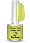 Crystalnails 2S SmartGummy Rubber base gel - Nr24 Neon Yellow 8ml