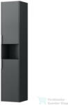 Laufen Base 165x35x33, 5 cm-es 2 ajtós szekrény nyitott résszel, jobbos, traffic grey H4026921102661 (H4026921102661)