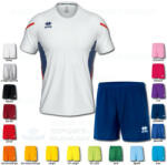 ERREA CURTIS & NEW SKIN SET futball mez + nadrág SZETT - fehér-sötétkék-piros