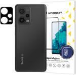 Wozinsky 9H edzett védőüveg kamerára Xiaomi Redmi Note 12 Pro+ telefonhoz - Fekete