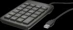 TRUST Xalas USB Numeric Keypad, neagra (TR-22221) - marketforall