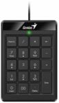 Genius Billentyűzet - Numpad 110 Slim (Vezetékes, USB, vékony, numerikus billentyűzet, fekete) (31300016400) - nyomtassingyen