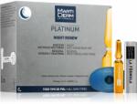 MartiDerm Platinum Night Renew serum cu efect exfoliant in fiole 10x2 ml