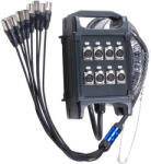 Thunder Germany SB080K10 Alumínium Stage box / Csoportkábel 8 (8 + 0 csatorna, 10 m kábel) - mkaudio