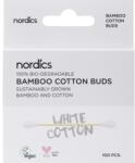Nordics Bambusz vattakorong, fehér, 100 db - Notrdics Bamboo Cotton Buds 100 db