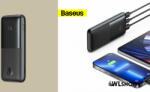 Baseus Bipow Pro 10000mAh külső akkumulátor 20W, 2xUSB, USB-C + USB-C kábel 0, 3m - Fekete