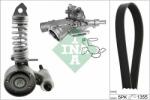 Schaeffler INA Pompa apa + Set curea transmisie cu caneluri Schaeffler INA 529 0297 30 (529 0297 30)