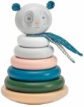 Micki Дървена пирамида с рингове Micki - Мече (102184)