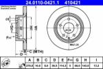 ATE Disc frana ATE 24.0110-0421.1 (24.0110-0421.1)