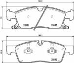 BREMBO set placute frana, frana disc BREMBO PRIME LINE P 37 015 (P 37 015)