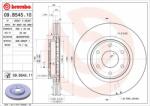 BREMBO Disc frana BREMBO PRIME LINE - UV Coated 09. B545.11 (09.B545.11)