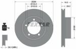 TEXTAR Disc frana TEXTAR 92052300 (92052300) - automobilus