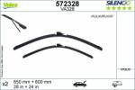 Valeo Set 2 lamele stergator VALEO 572328 (572328)