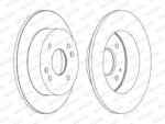 FERODO Disc frana FERODO PREMIER Coat+ disc DDF1488C (DDF1488C)