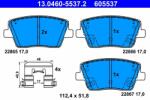 ATE set placute frana, frana disc ATE 13.0460-5537.2 (13.0460-5537.2)