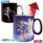 ABYstyle Sailor Moon "Sailor & Chibi" 460ml hőre változó bögre (ABYMUG406)