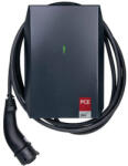 PCE E-autó töltő 5m-kábel 3x 11kW fali 1xT2 IP44 műanyag EV11 PCE (PCEL370100)