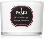 Parks London Aromatherapy Rhubarb & Pink Grapefruit lumânare parfumată 80 g