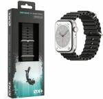NEXT ONE Apple Watch 4/5/6/7/8/9/SE (38/40/41mm) Next One H2O óraszíj fekete