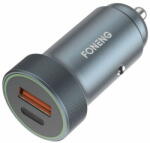 FONENG Car charger kit single USB Foneng C16 (metal) (29794) - vexio