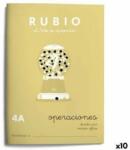 Señorío De Rubiós Caiet de matematică Rubio Nº4A A5 Spaniolă 20 Frunze (10 Unități)