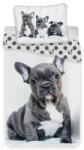  Kutyás French Bulldogs Black ágyneműhuzat 140×200cm, 70×90 cm (JFK017203) - oliviashop