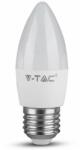 V-TAC Bec E27 4.5W lumânare caldă 3000K 470lm V-TAC