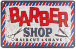  Dekorációs tábla BARBER B002 - fém dombornyomott