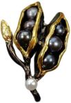 Frumoasa Venetiana Brosa argint perle naturale (C1999)