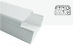 VECAMCO klíma dekorcsatorna 90x65mm (9802-002-08)