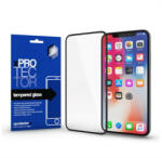 XPRO Samsung Galaxy S22 Ultra Xprotector Tempered Glass Full Size 3D kijelzővédő üvegfólia, fekete (125329) - speedshop