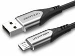 Vention Luxury USB 2.0 to microUSB Cable 3A Gray 0.5m Aluminum Alloy Type (COAHD)