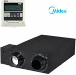 Midea HRV-D1500(B)-KJR-27B/E hővisszanyerős szellőztető (standard távszabályzóval, kábellel) (HRV-D1500 (B)) - hideget