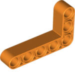 LEGO® 32526c4 - LEGO narancssárga technic kar L-alakú (5-3) (32526c4)