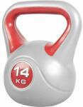 Gorilla Sports Kettlebell súlyzó vinil 14 kg piros (100345-00006-0019) - kokiskashop