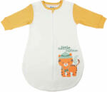  Hosszú ujjú pamut hálózsák tigris mintával 1 TOG (80) - okker - babyshopkaposvar