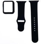 BSTRAP Silicone szíj tokkal Apple Watch 42mm, black (SAP012C09)